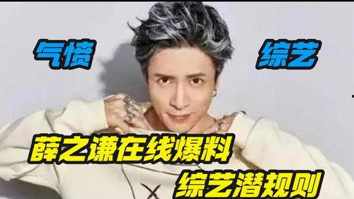 薛之谦娱乐爆料视频,揭秘娱乐圈幕后真相  第1张